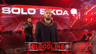 Solo Sikoa Entrance  WWE SmackDown September 27 2024 [upl. by Sral446]