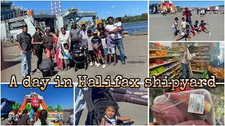 My day in Halifax Ship YardHalifaxல் இந்த இடத்தைப் பார்ப்பது அரிதுCanada Tamil [upl. by Ahsratan]