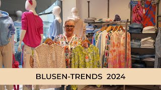 BlusenTrends für den Frühling 2024 mit Jutta Nestler [upl. by Melodee3]