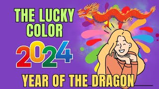 The Lucky Color Of 2024 Year Of The Dragon  Ziggy Natural [upl. by Reyaht24]