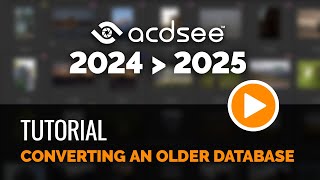 Converting an older ACDSee Database [upl. by Clellan38]