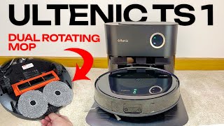 ULTENIC TS1 2 in 1 Vacuum Cleaner REVIEW DUAL Rotating Mop SELF EMPTYING amp 3000Pa Suction Power [upl. by Boynton500]