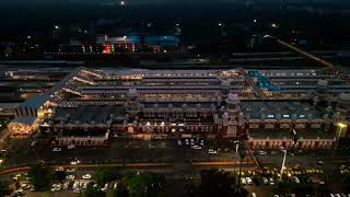 Charbagh Railway Station  Lucknow Drone Footage  4K Drone Cinematic [upl. by Eppesuig]