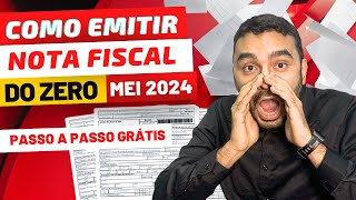 Como Emitir Nota Fiscal MEI Passo a Passo Completo ATUALIZADO 2024 [upl. by Llebasi81]