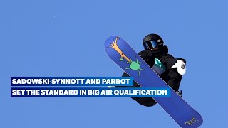 🏂 Big Air qualifiers  Snowboard Beijing 2022 [upl. by Einomrah]