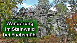 Fichtelgebirge Wanderung im Steinwald bei Fuchsmühl  Steinernes Pferd  Hackelstein  Summstein [upl. by Engdahl]