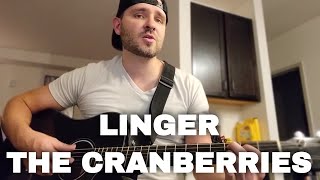 How to play Linger on guitar  The Cranberries  Chords  Easy [upl. by Eidnew334]