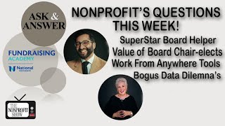 Nonprofits Questions This Week [upl. by Crellen]