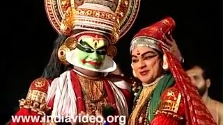 Kathakali Performance  Onam Video Greetings  Kerala [upl. by Swee956]