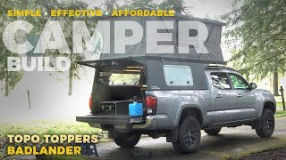 Check out this clean simple amp comfortable camper build [upl. by Ludie]