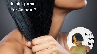 Silk Press for 4C Hair A StepbyStep Guide [upl. by Eileme252]