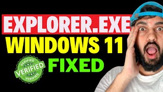 Explorer exe Windows 11 Fix [upl. by Ahseenak393]