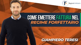 Come compilare la fattura in Regime Forfettario [upl. by Ahsaela110]