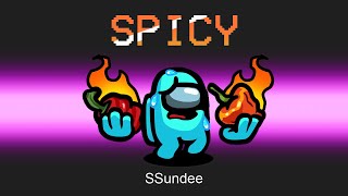 SPICY IMPOSTER Mod in Among Us [upl. by Ahsiemak667]