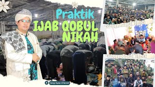 PRAKTIK IJAB QOBUL NIKAH  Pondok Pesantren AlFutuhat Garut [upl. by Rem683]