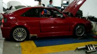 Haltech Corrado VR6 Turbo quarter mille [upl. by Addiel]