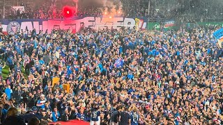 Holstein Kiel Fans Feiern im Holstein Stadion  2Bundesliga Holstein Kiel  Fortuna Düsseldorf 11 [upl. by Leacim]