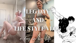 Leg day and life style vlog 🫡 I didn’t cosplay tifa still 😭 [upl. by Octavus]