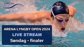 Arena Lyngby Open 2024 Søndag Finaler Lyngby Svømmehal Stadion [upl. by Biron]