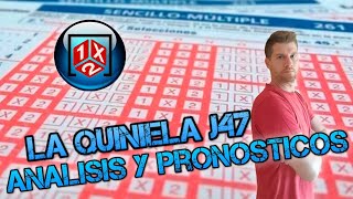 ⚽QUINIELA JORNADA 47 💰 ANALISIS Y PRONOSTICOS  LA LIGA HYPERMOTION  PARTIDOS INTERNACIONALES [upl. by Leunas]