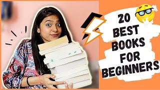 Beginners guide 101Top 20 Books for beginners 📚Book recommendations for all types of people✨ [upl. by Nasia921]