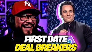 First Time Watching Sebastian Maniscalco  First Date Deal Breakers Reaction [upl. by Etnahs481]