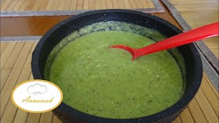 Como hacer salsa de aguacate para sopes [upl. by Dlorrej]