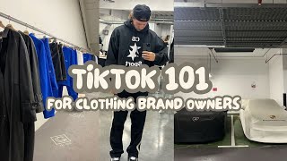 this is the best way to go VIRAL on tiktok  if you have a CLOTHING BRAND [upl. by Aieka]