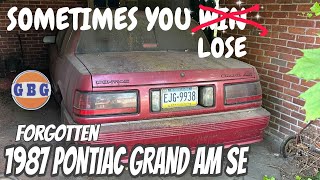 1987 Pontiac Grand Am SE the end of the malaise era will it run [upl. by Nerok]