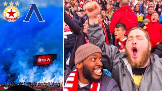 AMERICAN EXPERIENCES THE MOST DANGEROUS SOFIA DERBY  CSKA SOFIA VS LEVSKI SOFIA [upl. by Assina959]