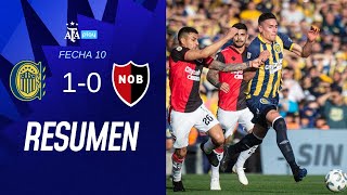 Rosario Central 10 Newells Old Boys  TorneoBetano  Resumen  Fecha 10 [upl. by Letitia]