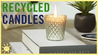 DIY  How to Recycle Old Candles [upl. by Doherty]