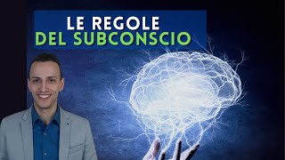 Le 5 Regole Fondamentali del Subconscio [upl. by Yrogreg]