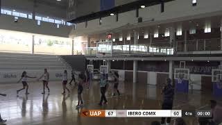 BASQUETBOL FEMENIL UAP VS IBERO CDMX [upl. by Inoliel]