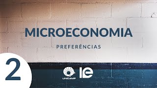 Microeconomia  Aula 2  Preferencias [upl. by Chlores]