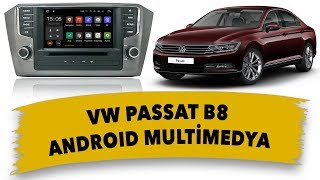 Volkswagen Passat B8 Android Multimedya Sistemi Tanıtımı [upl. by Dorcy400]