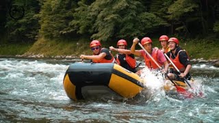 Rafting DUNAJEC  Official video wwwraftingdunajecsk [upl. by Nauhs443]