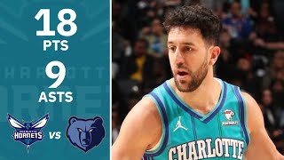 Vasilije Micic CAREERHIGH 18 Points amp 9 Assists in Hornets Debut  Highlights  February 10 2024 [upl. by Ev]