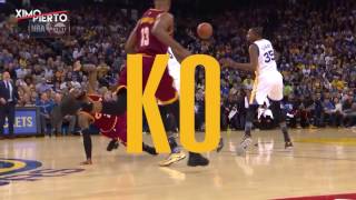 The 5 Best Clotheslines of AllTime LeBron James and Draymond Green [upl. by Airdnat]