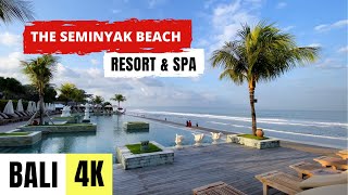 BALI INDONESIA 🇮🇩 4K The Seminyak Beach Resort amp Spa — Walking Tour [upl. by Ecahc721]