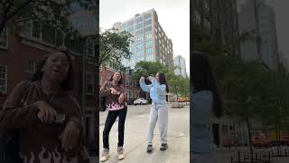 Shamar dance hits NYC ⏰☕️ clockdat nyc dance shamarmcco shamar bape nycdance [upl. by Nirag]