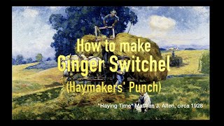 How to Make Ginger Switchel [upl. by Anuahs723]