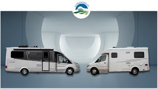 Class B Comparison  Pleasureway Plateau XLTD v Leisure Travel Vans Wonder RTB  Rear Twin Beds [upl. by Nomael]