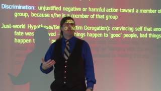 Social Psychology Stereotype Prejudice Discrimination and Just World Hypothesis Belief YouTube [upl. by Nara]