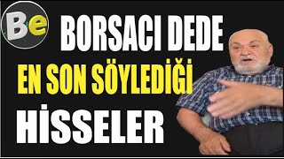 borsacıdede İyi bilanço gelirse o hisseyi 100 bin lot yaparım demişti O hissenin bilançosu geldi [upl. by Nasya]