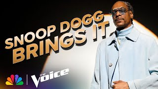 Coach Snoop Doggs Huge Heart Has Everyone Falling in Love  The Voice  NBC [upl. by Aokek]