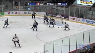 Patrik Hrehorcak 1st goal in season RouynNoranda Huskies QMJHL 1819 [upl. by Primo]