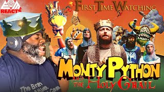 MONTY PYTHON AND THE HOLY GRAIL 1975  FIRST TIME WATCHING  MOVIE REACTION [upl. by Poppy424]