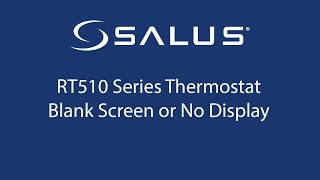 RT510 Series Thermostat  Blank Screen [upl. by Zelde69]