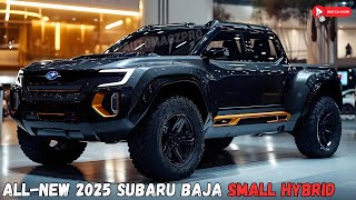 2025 Subaru Baja Small Pickup Unveiling  Revolutionizing Compact Trucks Hybrid [upl. by Dupin525]